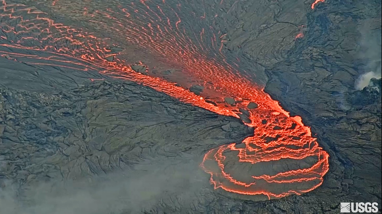 Video Kilauea Volcano Eruption Update