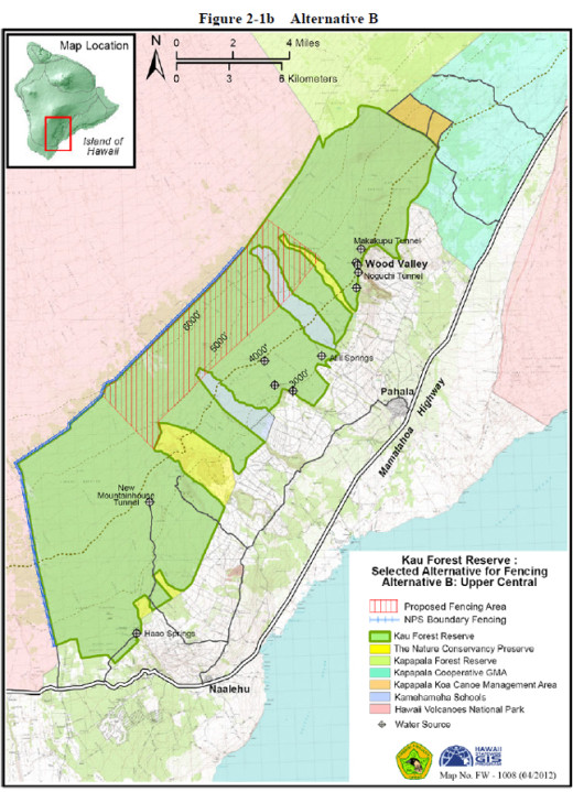 EA for Ka’u Forest Reserve completed, published