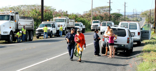 Eviction of Abel Lui and supporters at Kawa underway