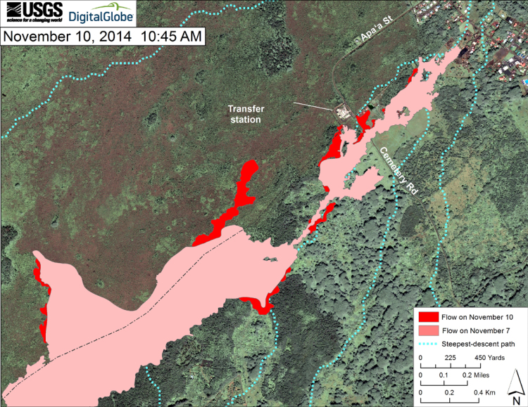 VIDEO: Evening Lava Flow Update – Monday, Nov. 10