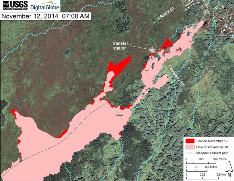 VIDEO: Evening Lava Update – Wednesday, Nov. 12