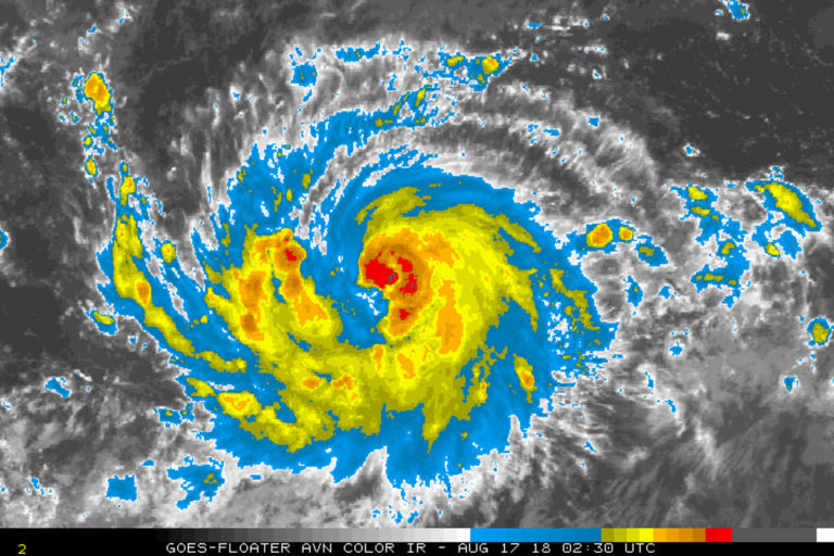 Lane Becomes 6th Hurricane Of 2018 Pacific Season