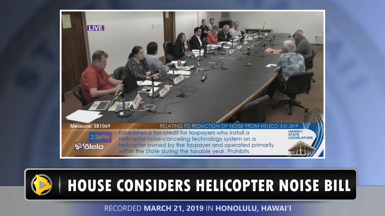 VIDEO: House Considers Helicopter Noise Bill