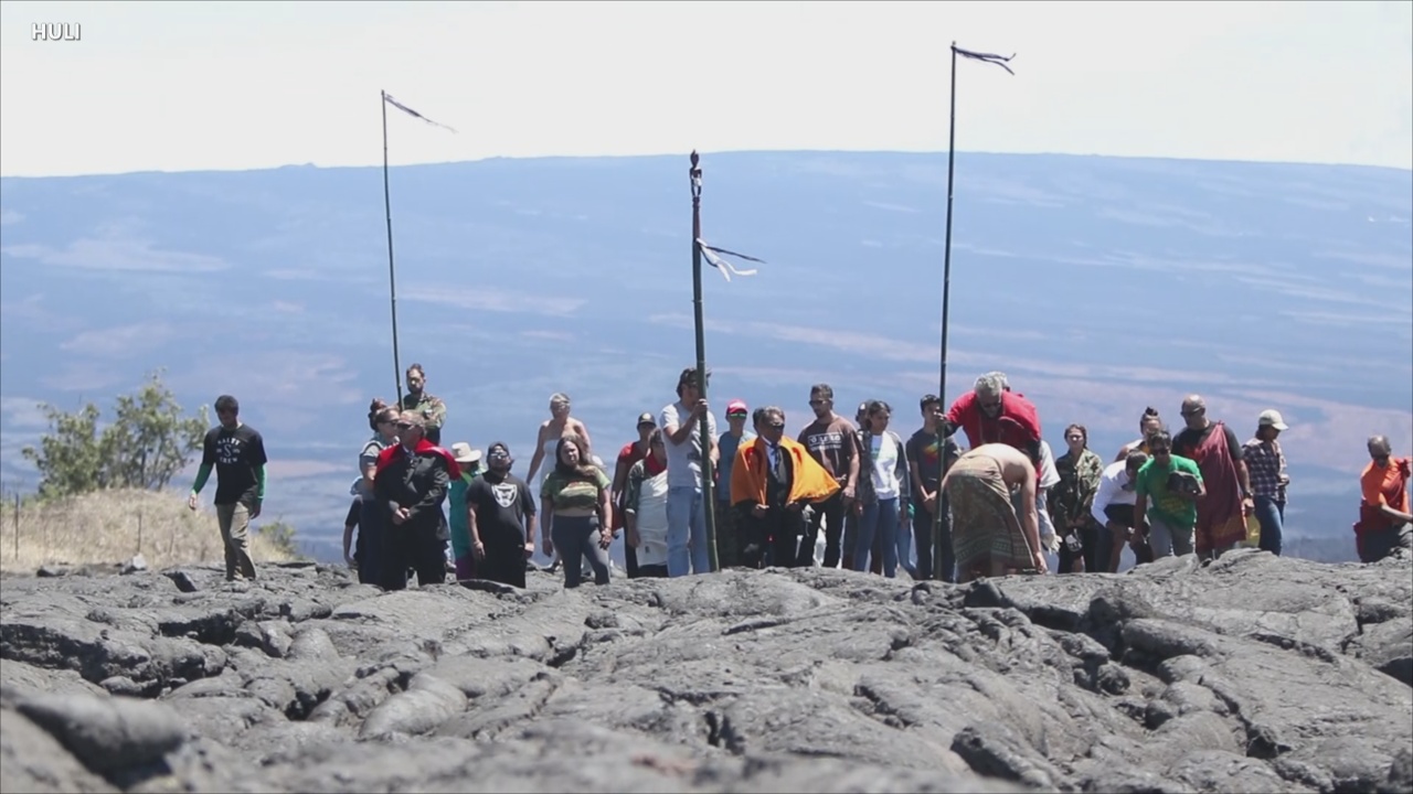 VIDEO Puʻuhonua At Base Of Mauna Kea Explained