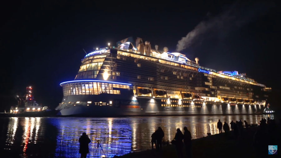 Largest Cruise Ship Ever To Make KailuaKona Port Call Anchors Sunday