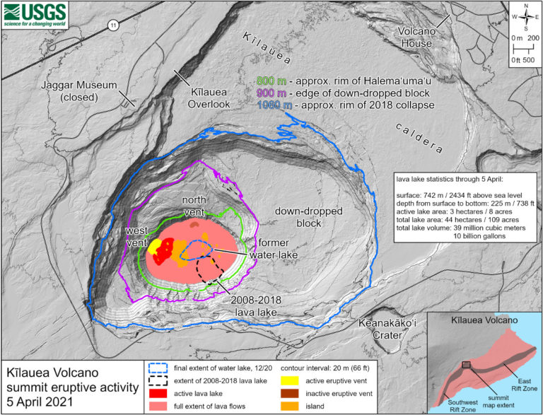 Hawaiʻi Volcano Update: Kilauea Eruption, Mauna Loa Deflation