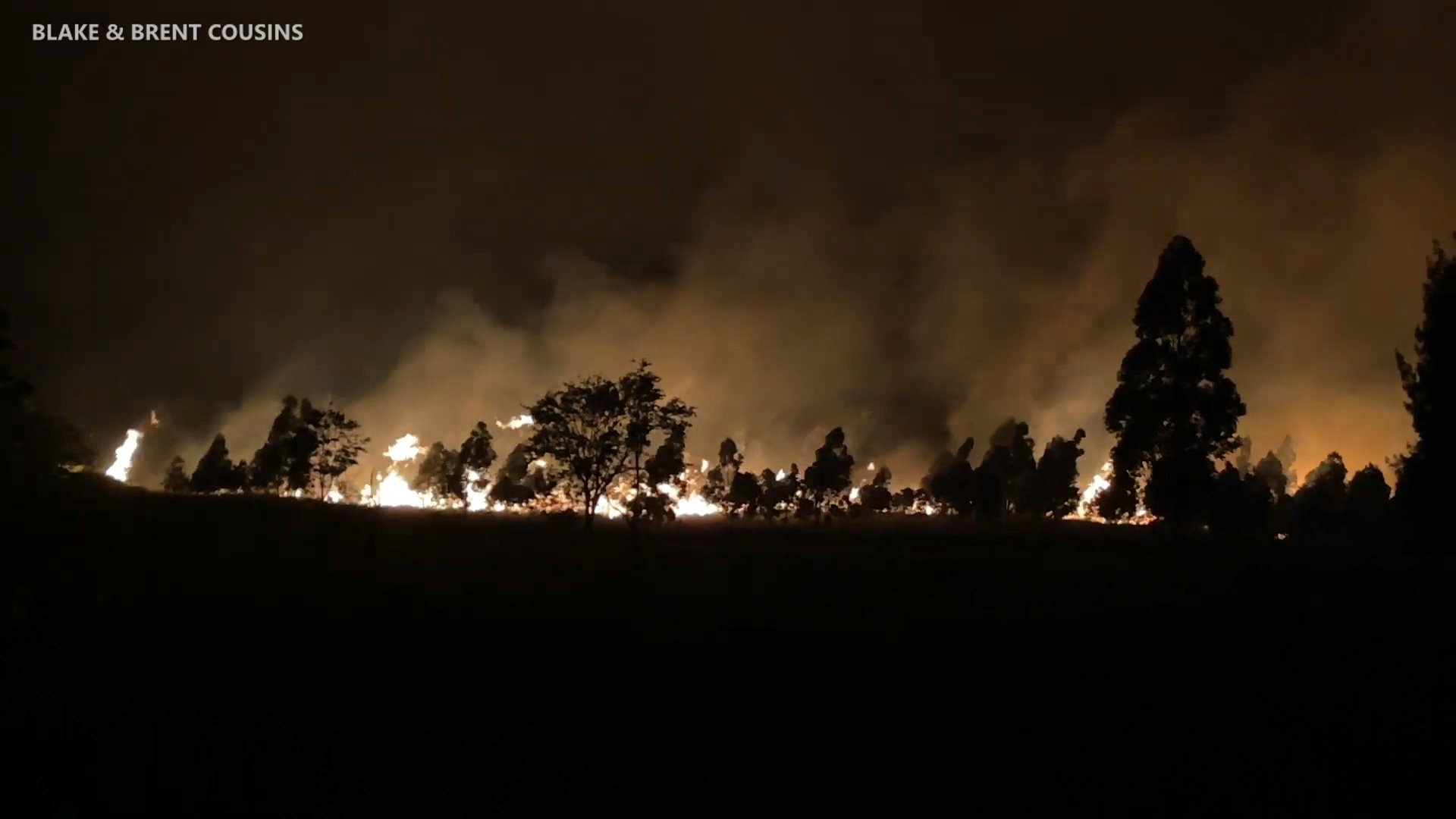 VIDEO: Large Brush Fire Burns Over 1,400 Acres In Paʻauilo