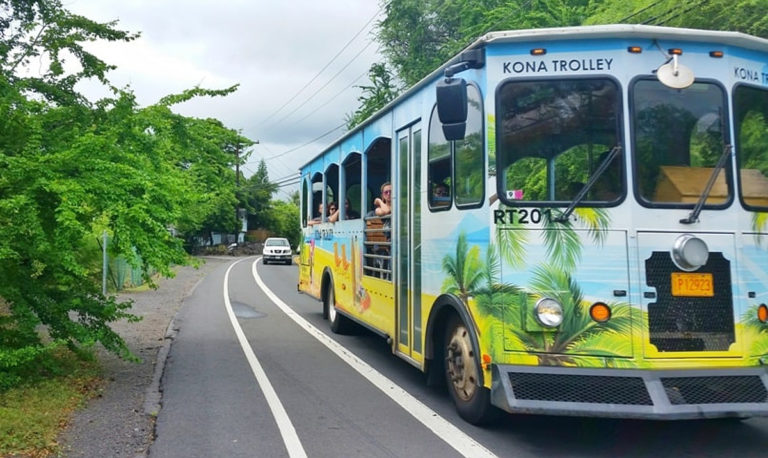 Kona Trolley Relaunched As Hele-On Route 201