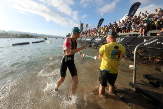 IRONMAN Race Day 1: Photos Capture Swim In Kailua Bay