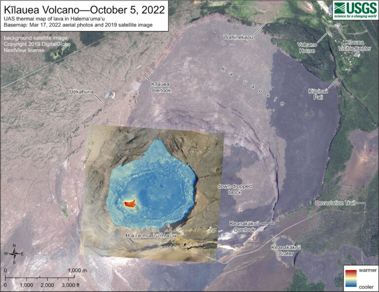 UAS Flights Help Map Eruption At Kilauea Volcano Summit