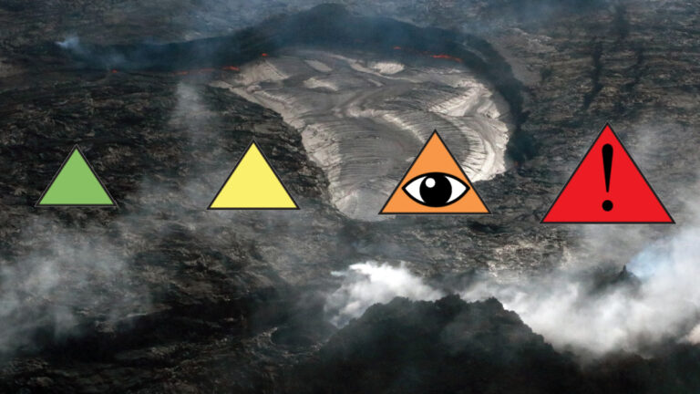 VOLCANO WATCH: Volcano Alert Level, Aviation Color Code Explained