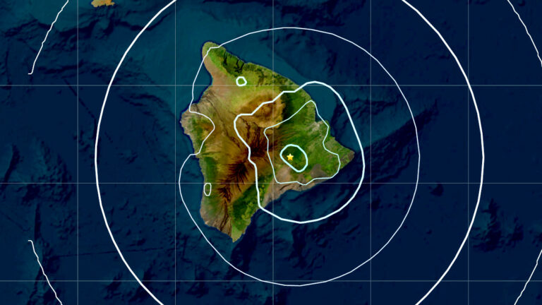 Magnitude-4.0 Earthquake Shakes Hawaiʻi Island