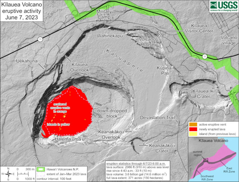 VIDEO Kilauea Volcano Eruption Update Wind Vortex, New Map