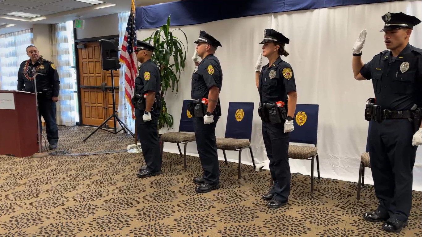 Hawaiʻi Police Department’s 98th Recruit Class Recognized