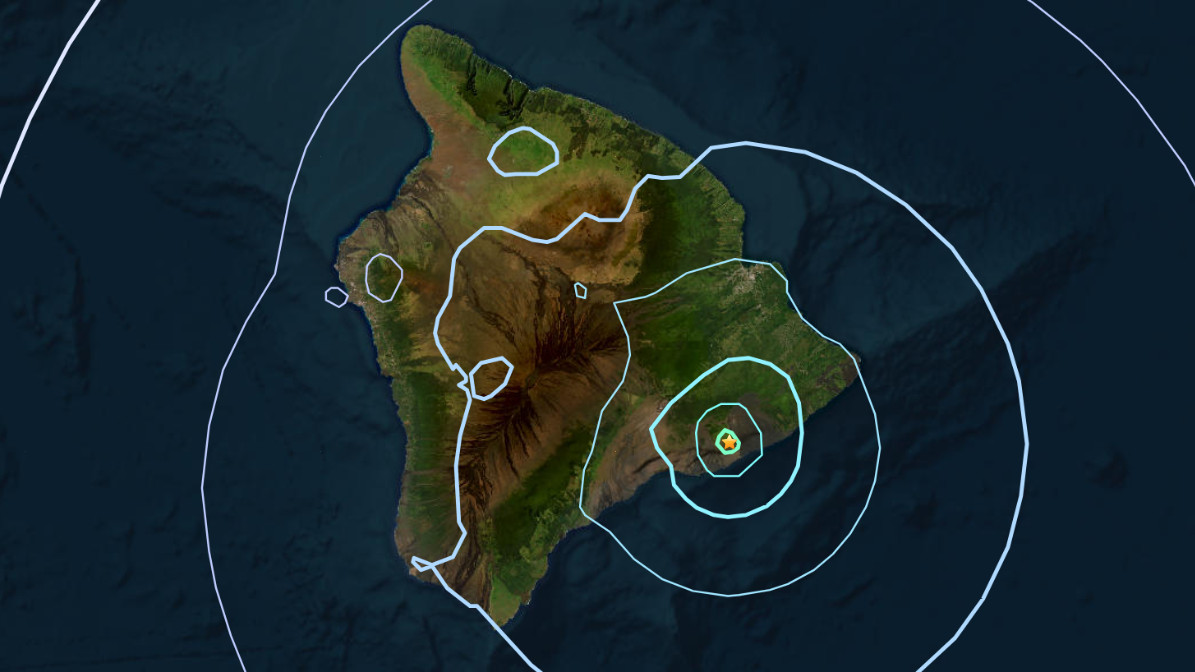 Magnitude 4.1 Earthquake Shakes Hawaiʻi Island
