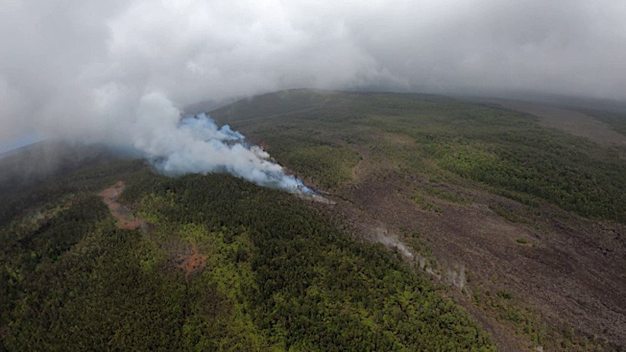 travel advisory for hawaii big island volcano