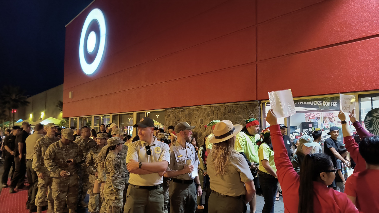 Heroes And Helpers Event Held At Hilo Target