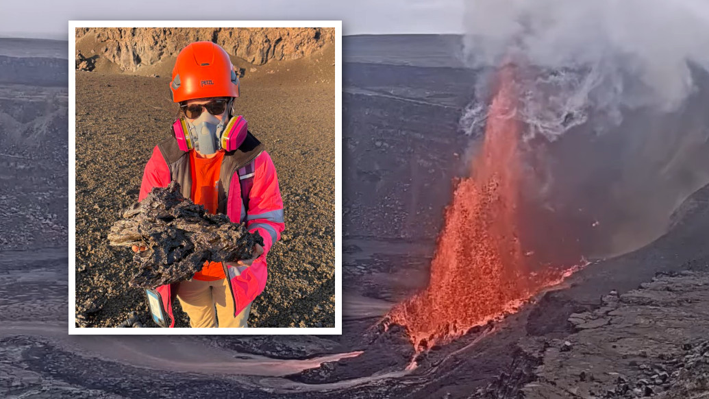 Giant Tephra Clasts Ejected In Towering Kīlauea Lava Fountains