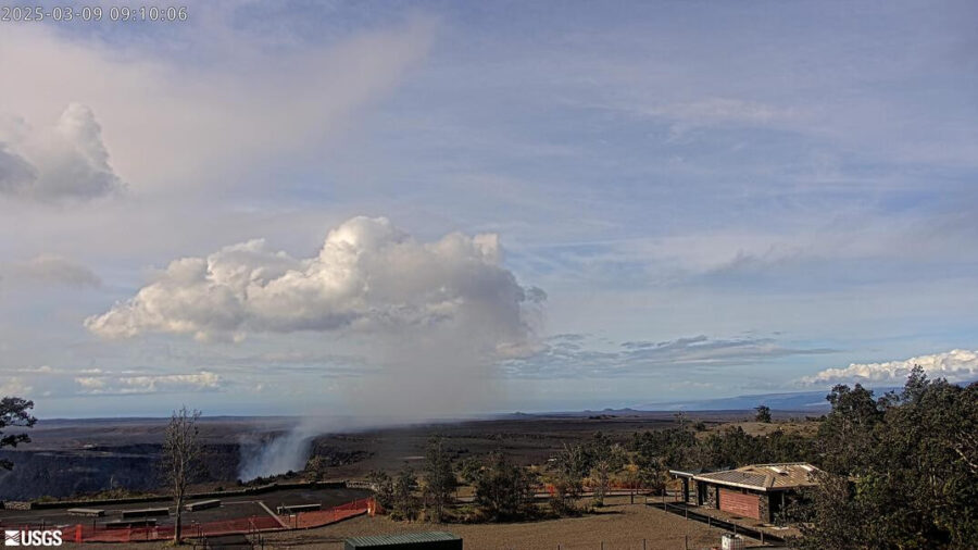 Kīlauea Volcano Update for Sunday, March 9