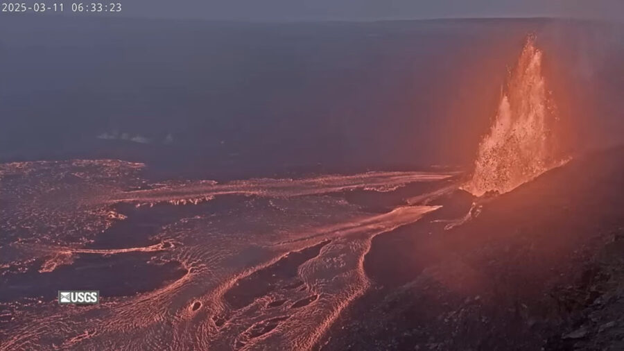 Kilauea Volcano Eruption Update for Tuesday, March 11